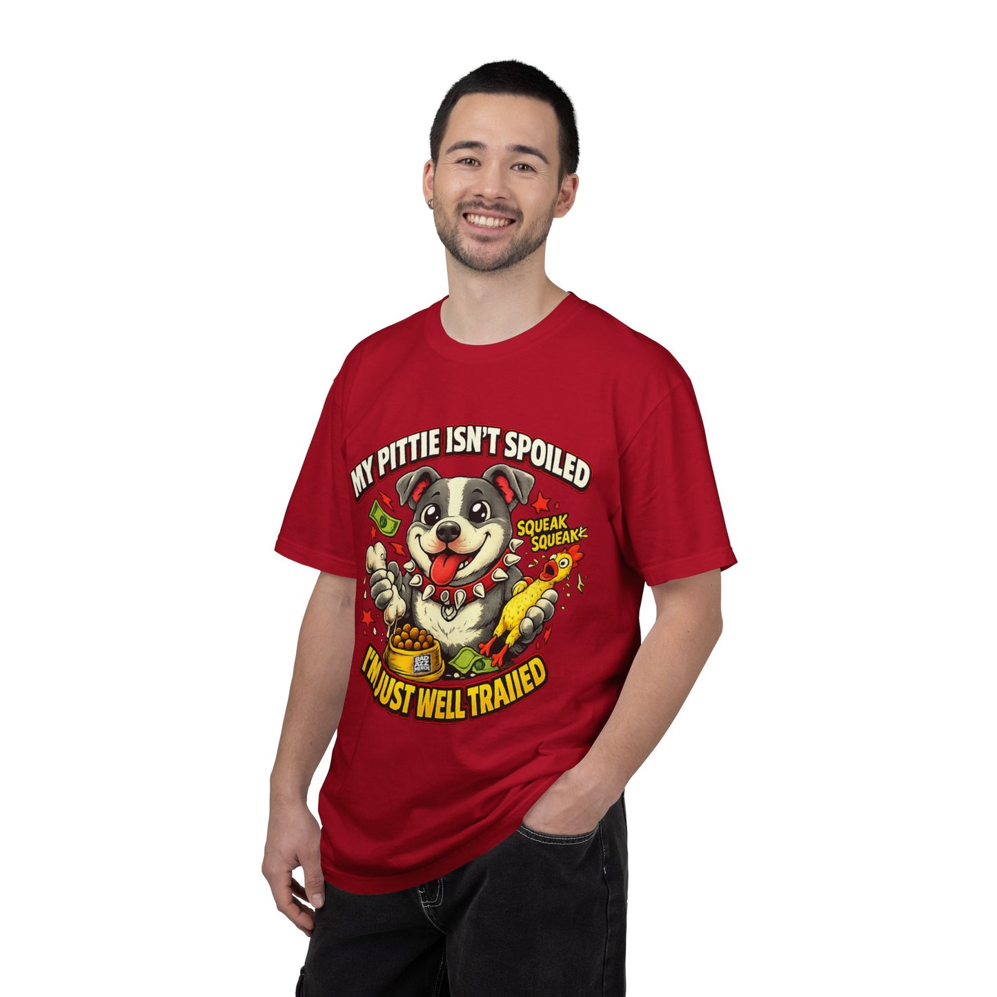 My Pittie isn't spoiled Premium Graphic Tee