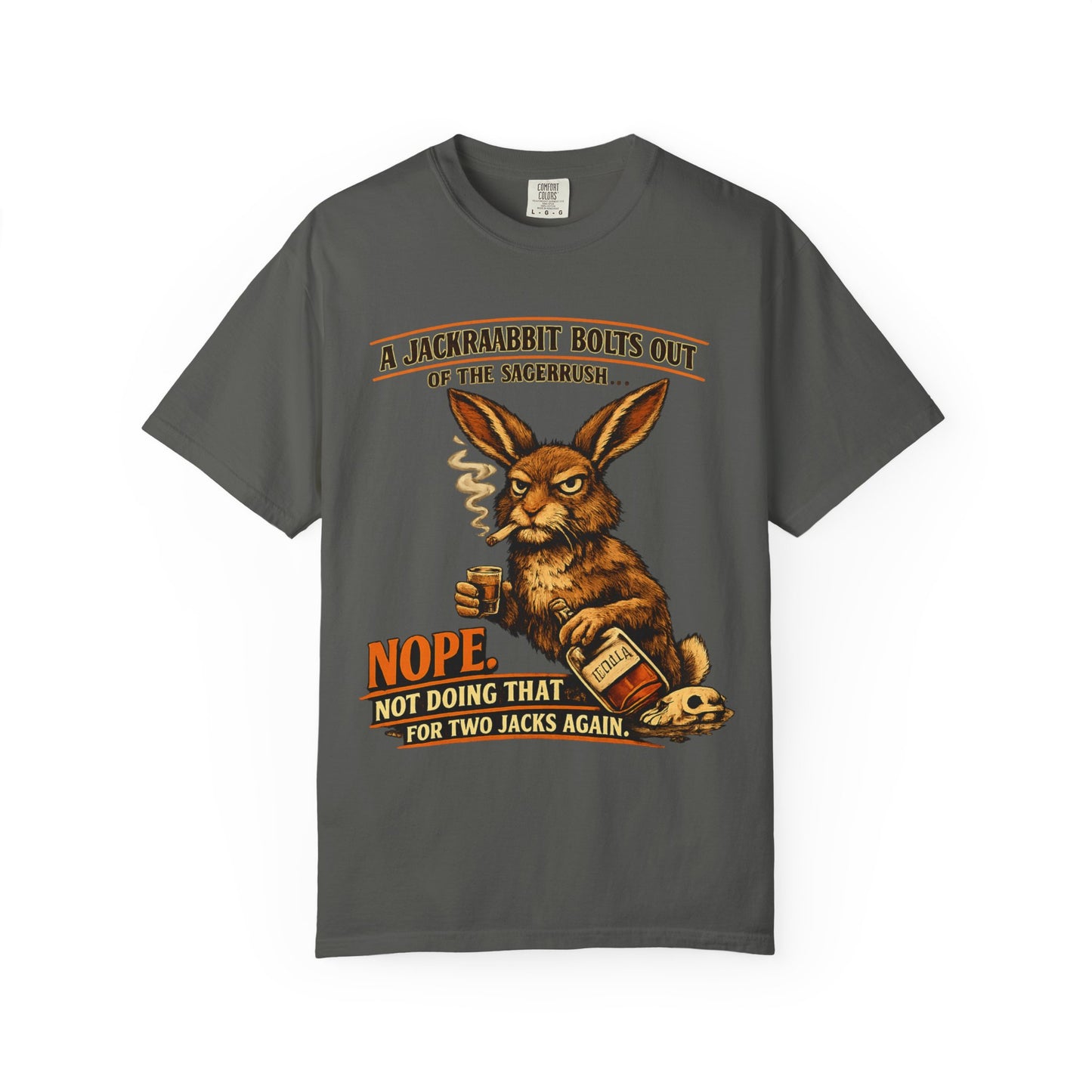 Jack Rabbit Hangover premium graphic tee