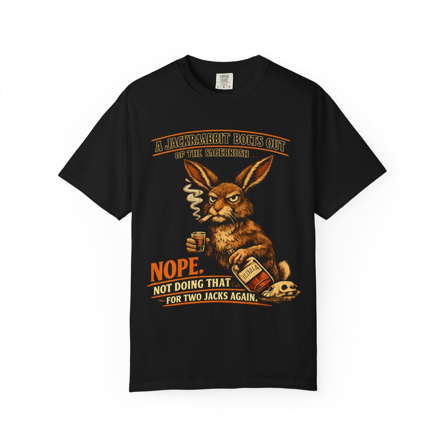 Jack Rabbit Hangover premium graphic tee