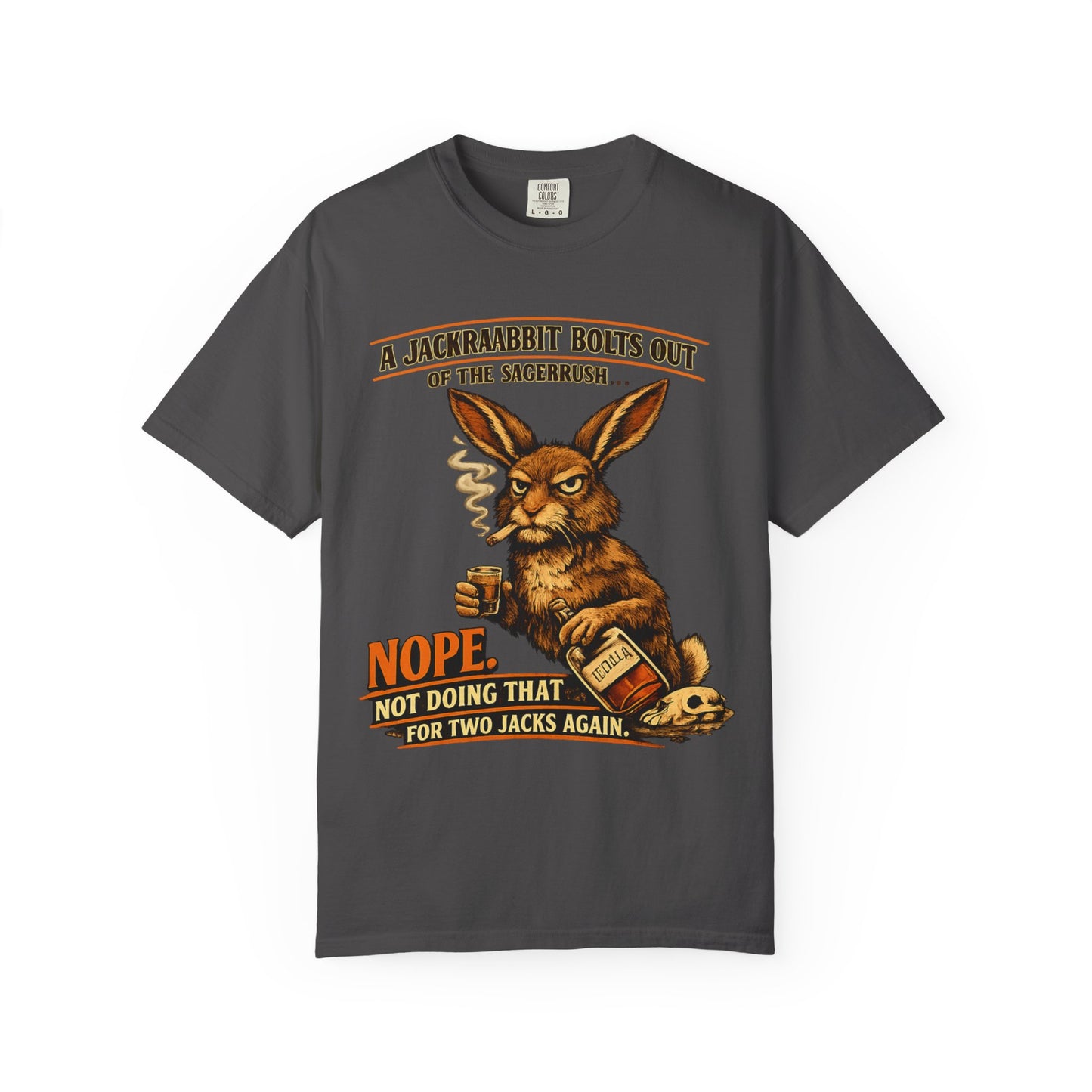 Jack Rabbit Hangover premium graphic tee
