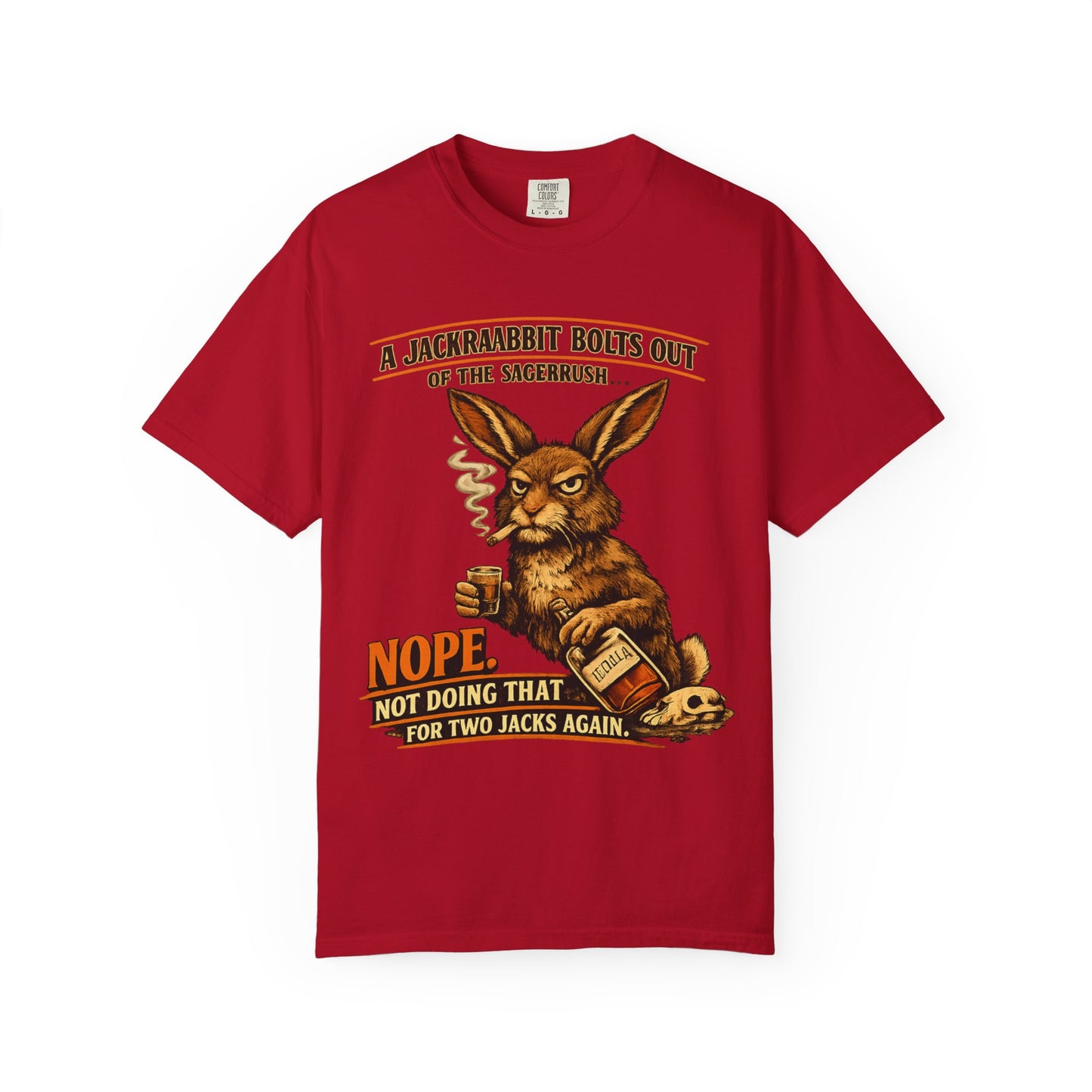 Jack Rabbit Hangover premium graphic tee
