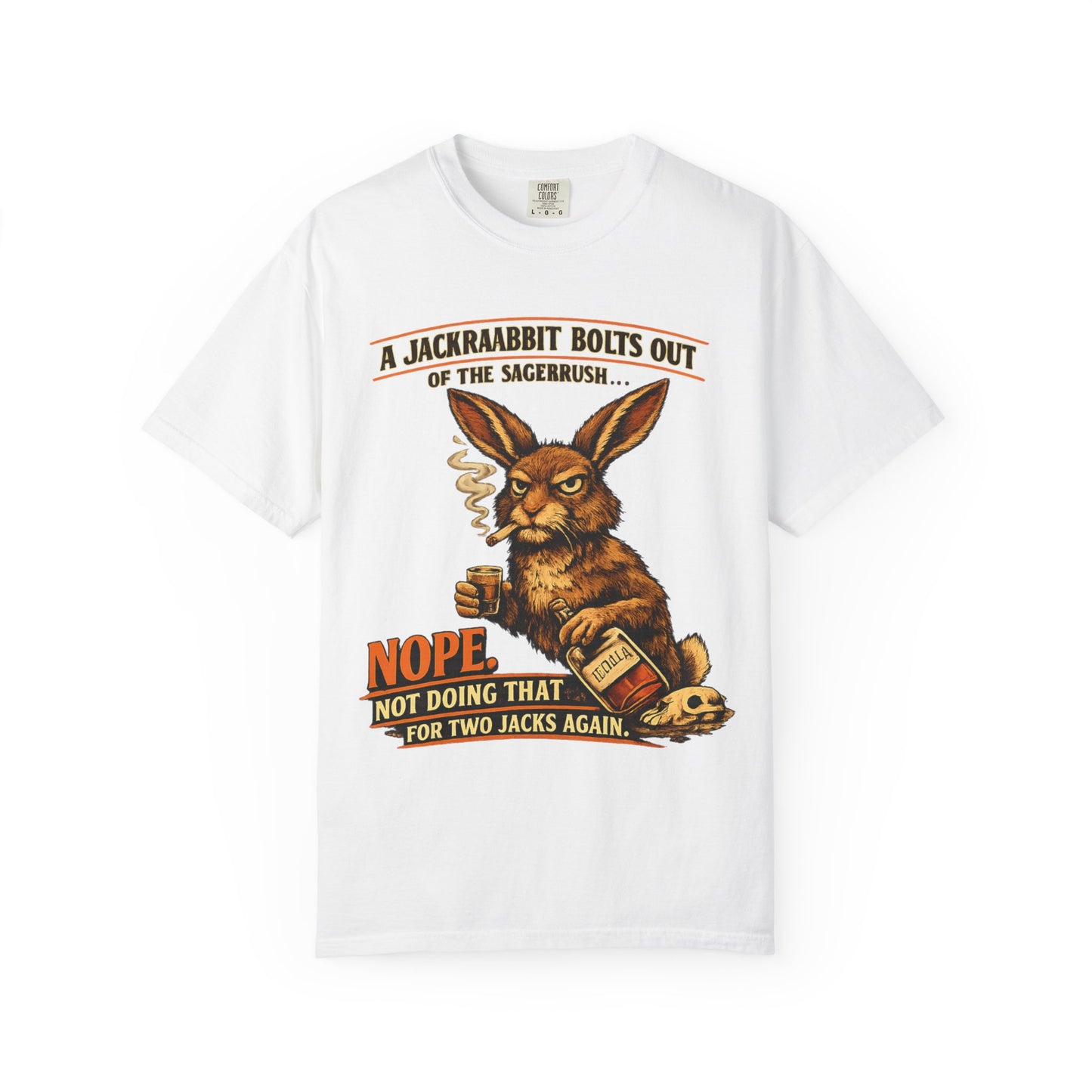 Jack Rabbit Hangover premium graphic tee