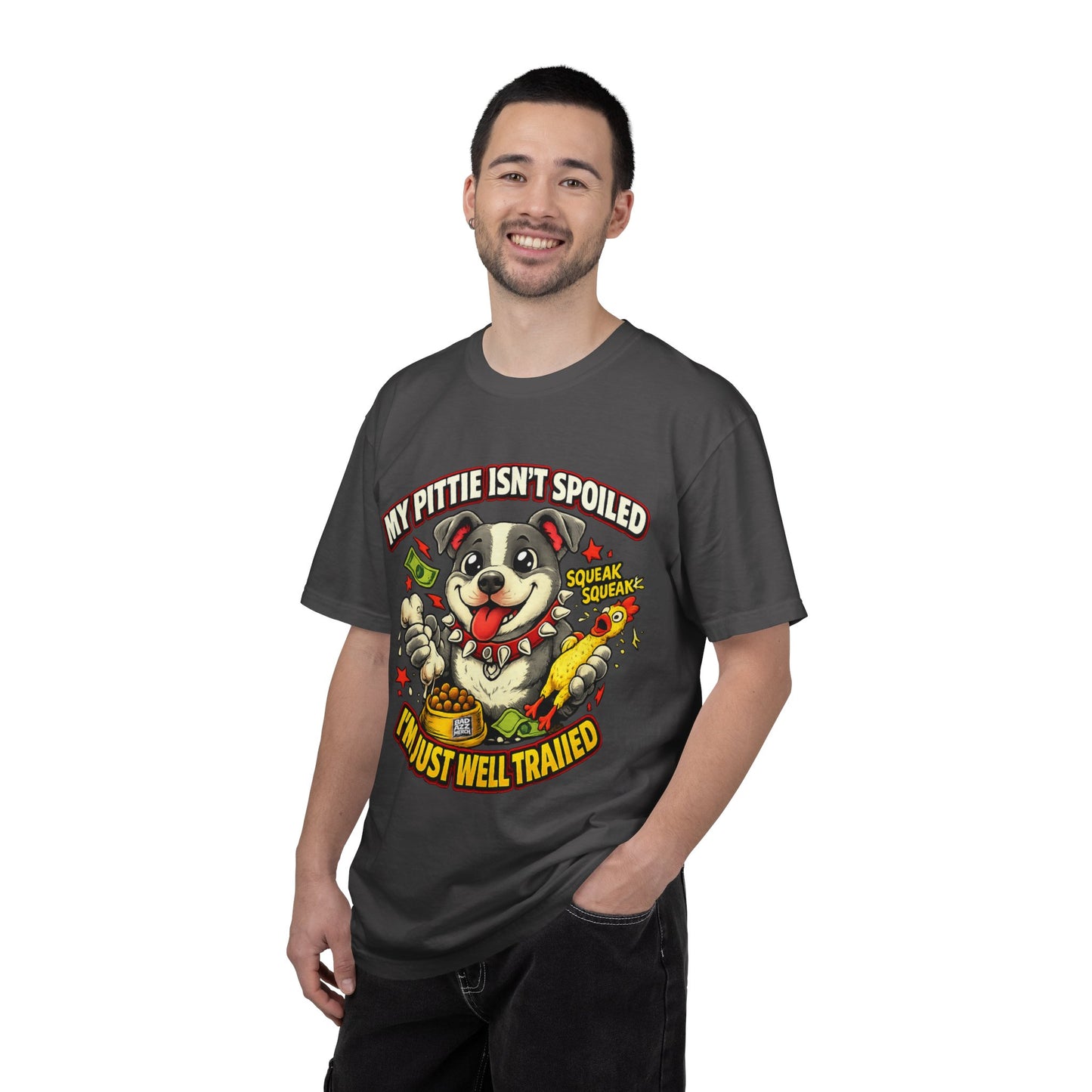 My Pittie isn't spoiled Premium Graphic Tee