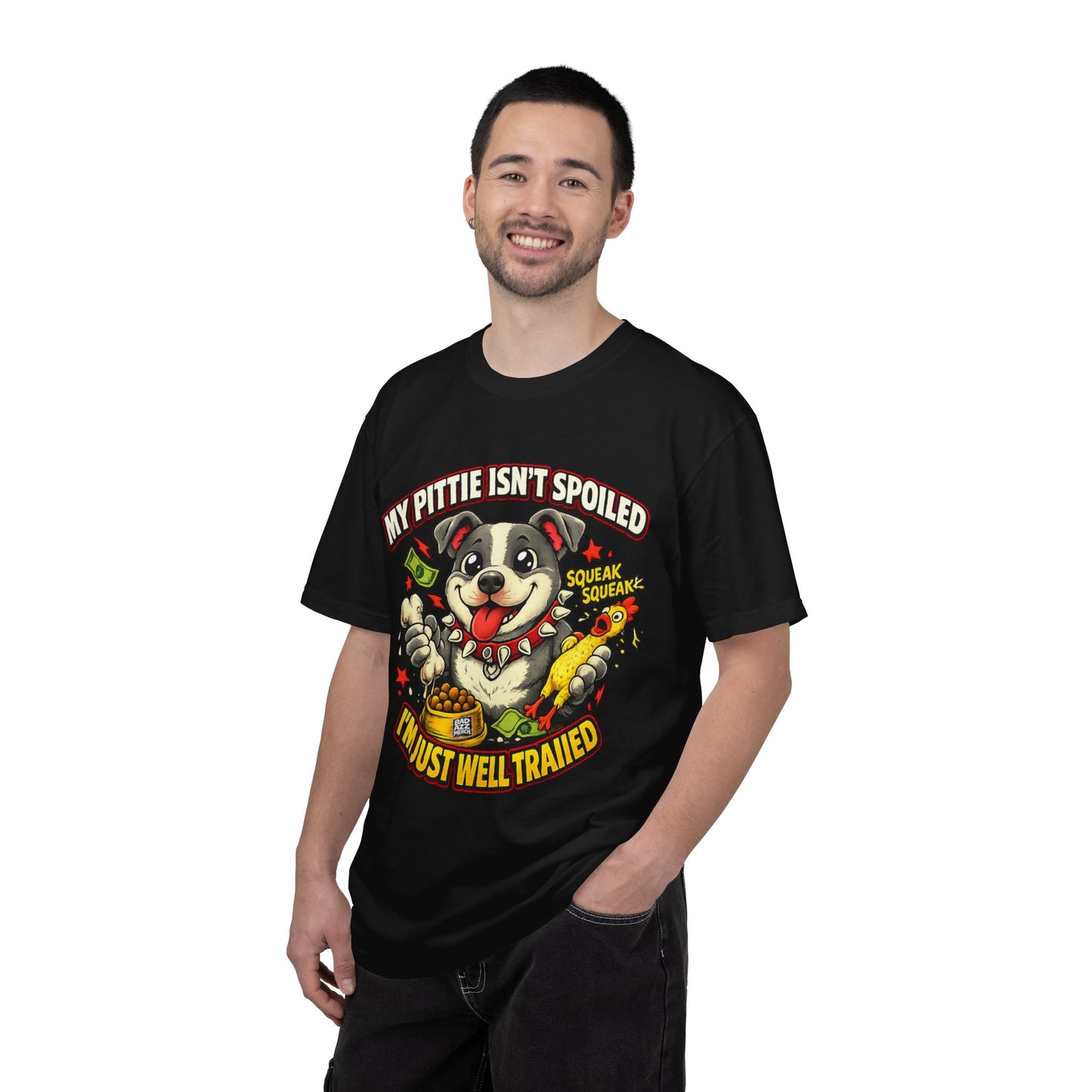 My Pittie isn't spoiled Premium Graphic Tee