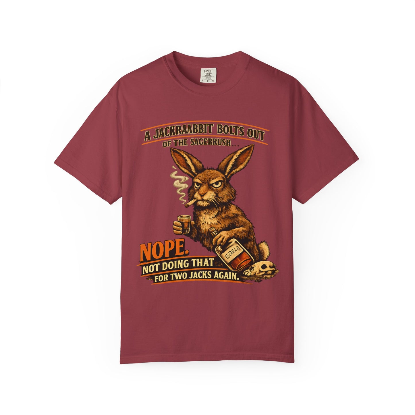 Jack Rabbit Hangover premium graphic tee